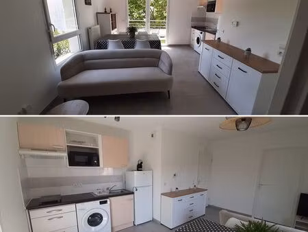 appartement 3 pièces (t2bis) : 49m2 avec balcon au 1er étage