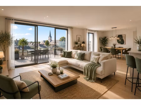vente appartement 5 pièces 111 m² à joue-les-tours (37300)  394 000 €