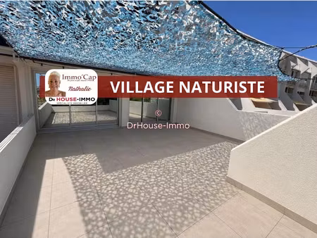 vente appartement 2 pièces 47.48 m² à le cap d'agde (34300)  429 000 €
