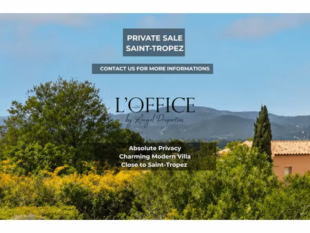 villa de luxe à vendre à gassin