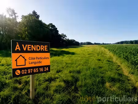 vente terrain 452 m² à languidic (56440)  69 900 €
