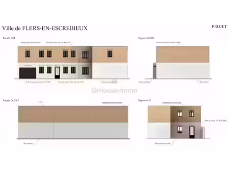 vente terrain 253 m² à flers-en-escrebieux (59128)  62 000 €