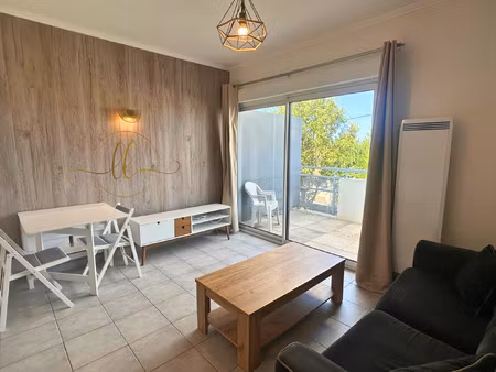 appartement 2 pieces 36m2 avec terrasse + place de parking