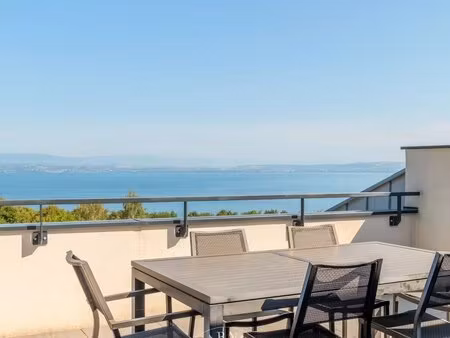 publier - appartement t5 en attique - vue lac - 4 chambres