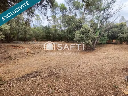 vente terrain à batir 2000 m² à sillans-la-cascade (83690)  135 000 €