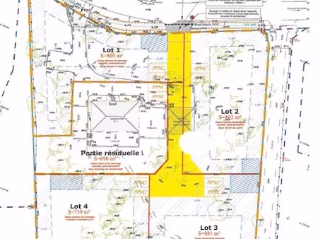 vente terrain 881 m² à plan-d'aups-sainte-baume (83640)  155 000 €