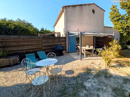 location étudiante / bail mobilité – 9 mois – grand duplex meublé en campagne proche aix-e
