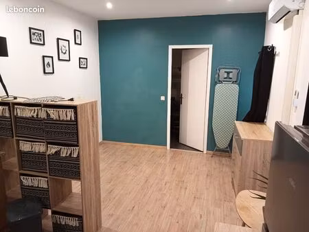 studio meublé 22 m² – mazan (84380) – 400 cc
