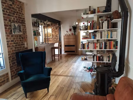 location meublée appartement 2 pièces 50 m² à paris 18ème (75018)  1 780 €
