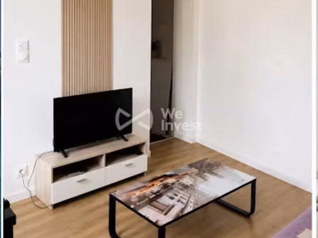 location meublée duplex 1 pièce 24.65 m² à nantes (44000)  630 €
