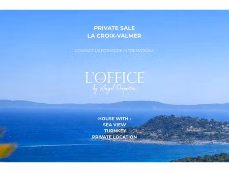 villa de luxe à vendre à la croix-valmer