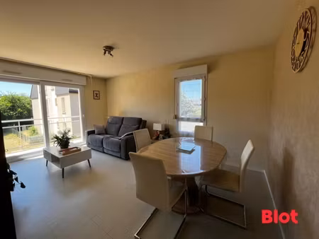 a vendre en exclusivite chez blot immobilier - vern sur seiche - appartement t3 - 64 m²