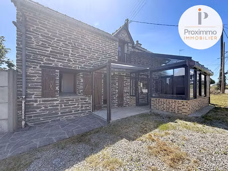 a vendre maisonnette en pierres avec veranda et garage - guipry-messac 35480 ille et vilai