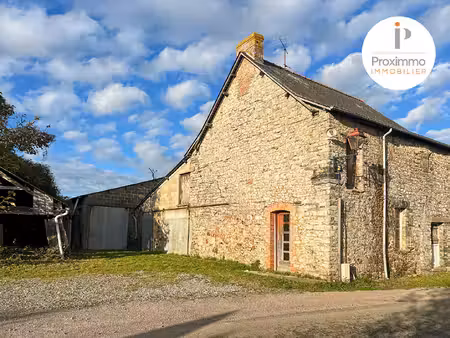 a vendre maison en pierres a rehabiliter - 10 min de bain de bretagne -
