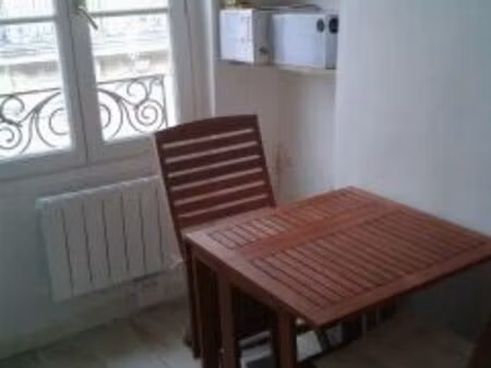location studio meublé 18e rue custine montmartre