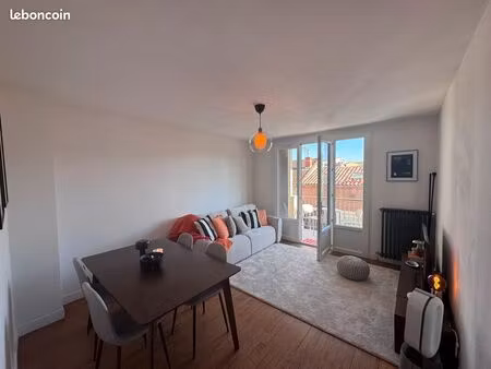 t2 45 m²-toulouse 31400 st agne-parking-cave-résidence sécurisée-non meublé