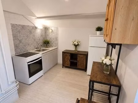 t2 meublé à louer – 35 m² loi carrez (50 m² au sol) – morez (hauts de bienne)