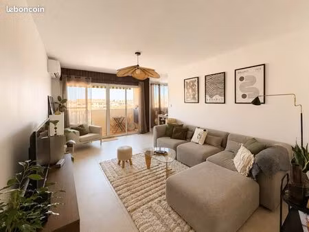 appartement t3 64 m² entièrement rénové avec balcon – la valette-du-var