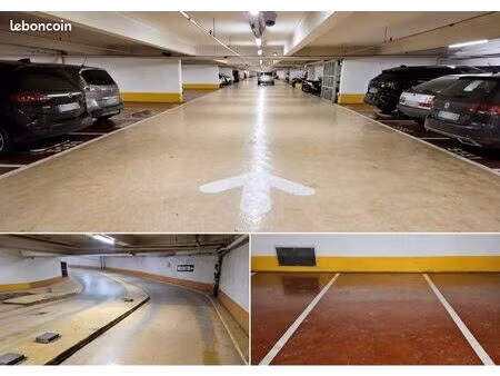 à louer – grande place de parking sécurisée – paris 13e (place d’italie)