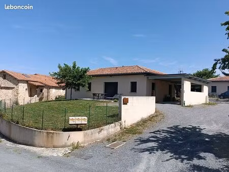 maison t4 avec jardin à la campagne