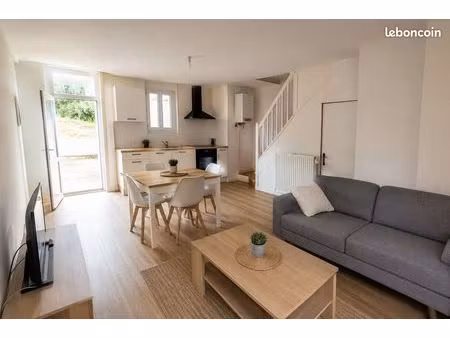 maison t2 rénovée avec extérieur – saint-éloy-les-mines