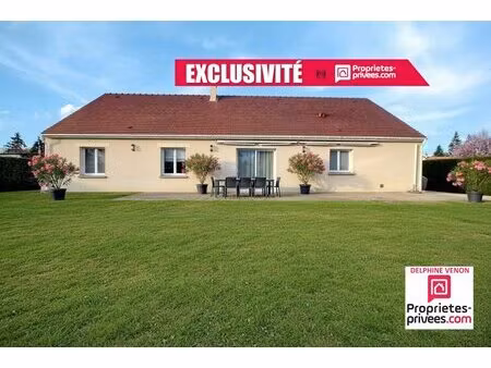 exclusivité - maison de plain pied classe énergie c avec 4 chambres   combles aménageables