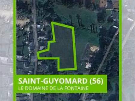 vente terrain à saint-guyomard (56460) : à vendre / saint-guyomard