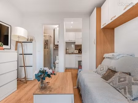 location studio meublé 18 m² avec jardin  place de parking privatif et climatisation – vil
