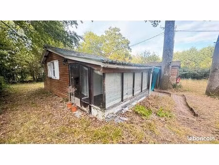 chalet sur terrain 1000m2