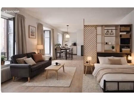 studio neuf bien équipé