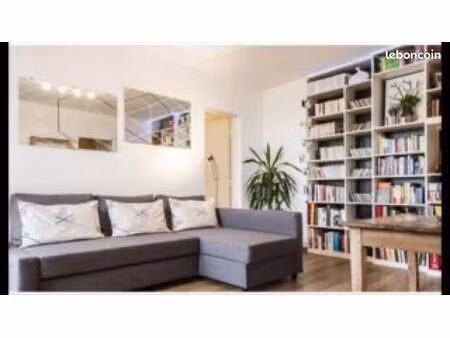 t3 meublé – dernier étage avec balcon – quartier saint-michel (côté garonne)