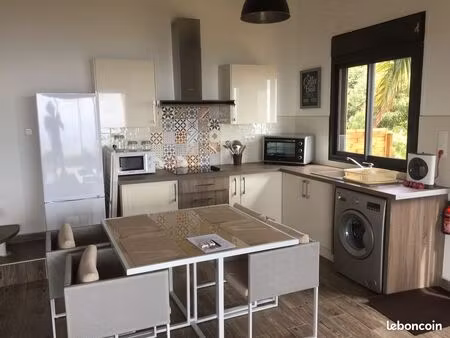 maison f2 55m2 wifi internet entierement meublé avec goût