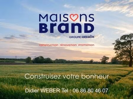 terrain constructible à vendre