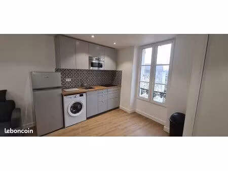 studio 25m2 meublé tout équipé