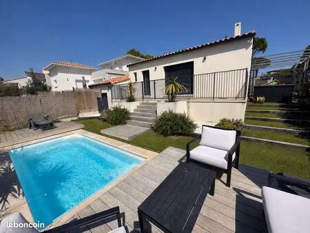maison meublée avec piscine – 4 chambres – saint-gély-du-fesc – 110 m²