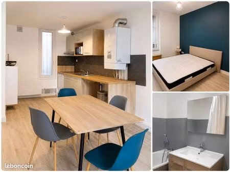 t2 meublé 42 m² – centre-ville de fontenay-le-comte