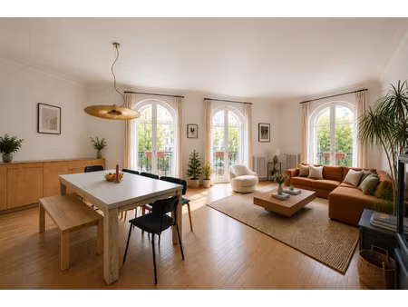appartement familial de charme  4 pièces 3 chambres paris 13ème au pied de la butte-aux-ca