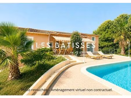 maison avec grand terrain constructible à mérindol