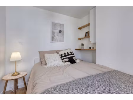 location meublée appartement 2 pièces 19 m² à paris 11ème (75011)  802 €