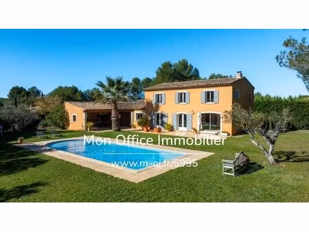 référence : 6956-vcl. - belle bastide - jolie vue - 15 minutes d'aix en provence