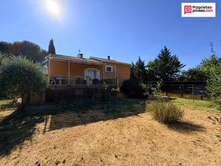 villa saint hilaire de brethmas 5 pièce(s) 103 m2 3 chambres + 1 bureau