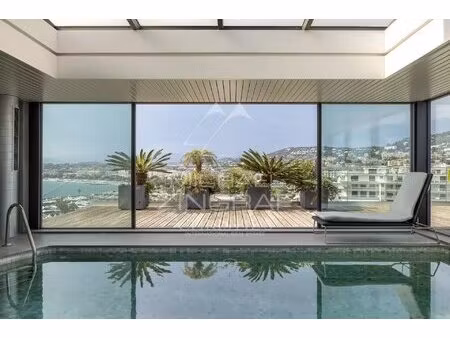 cannes croisette – palm beach – penthouse d’exception avec vue mer panoramique
