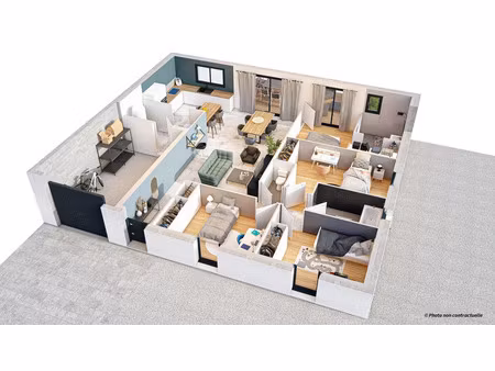 vente maison 6 pièces 108 m² val-couesnon (35560)