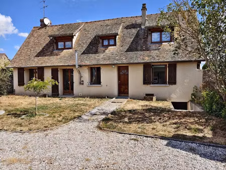 vente maison 4 pièces 102 m² à le plessis-hébert (27120)  215 000 €