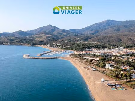 villa en viager mixte à argeles plage