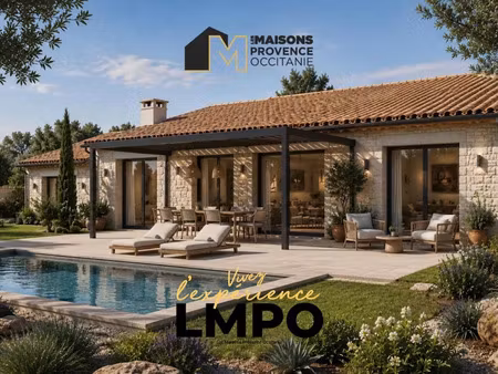 vente villa 4 pièces 111 m² à langlade (30980)  396 000 €