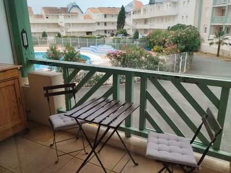 appartement chatelaillon plage 1 pièce(s) 25.22 m2