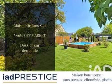 vente maison piscine à orléans (45000) : à vendre piscine / 130m² orléans