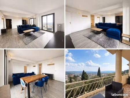 spacieux t2 de 70m2 avec vue mer dégagée