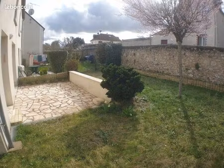 maison t4 : 3 chambres  cuisine équipée  jardin vineuil